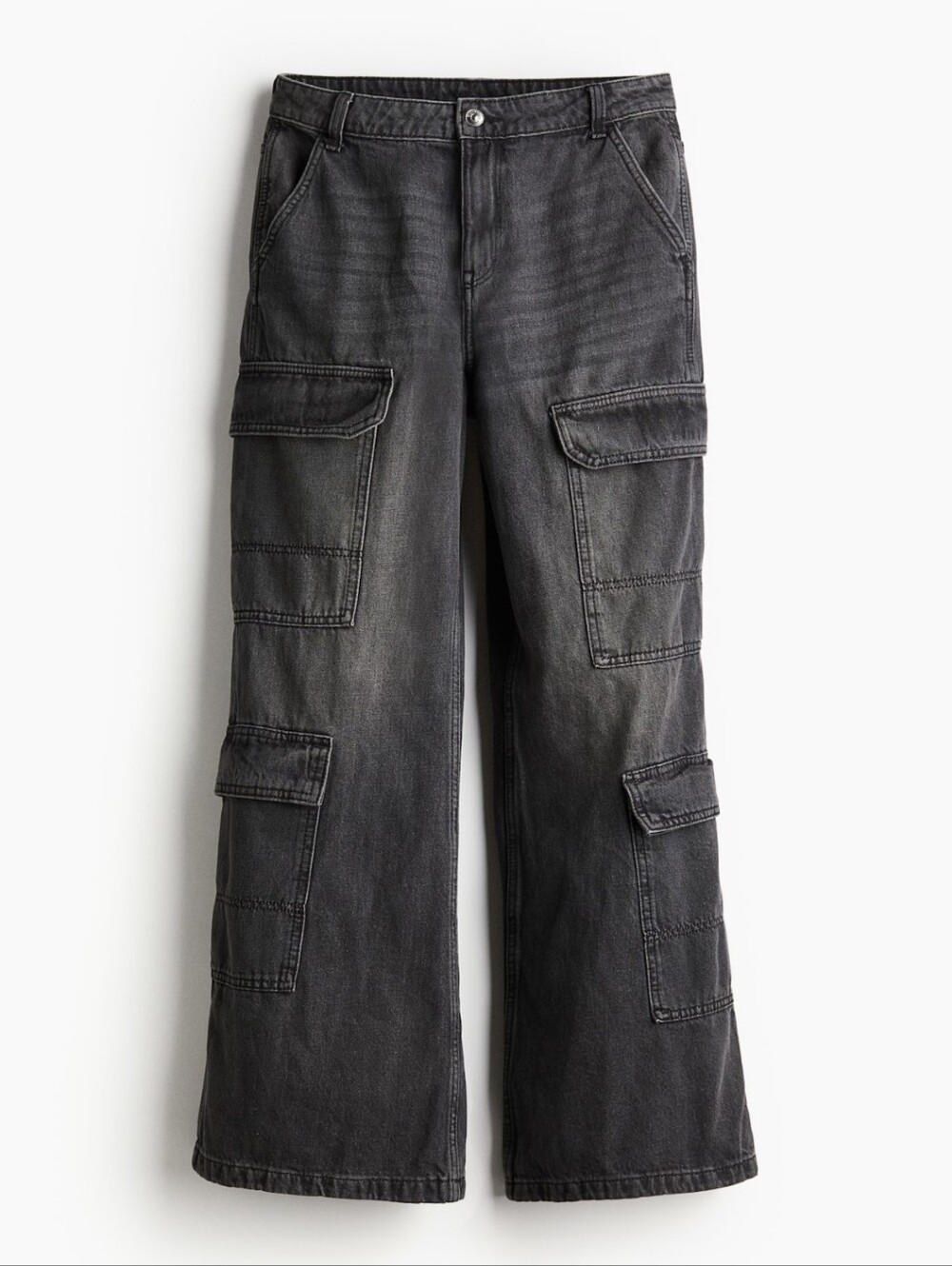 Cargo Jeans - Black